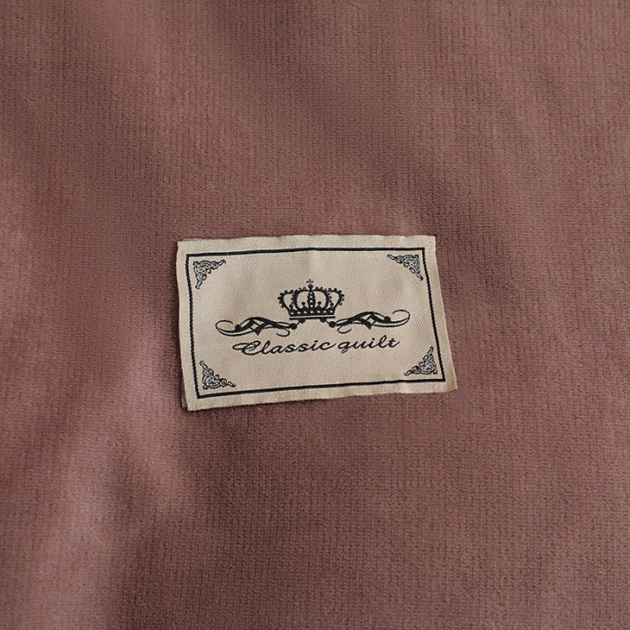 91家纺网 家纺一手货源 找家纺 畅畅 2023新款加厚260克全消光牛奶棉印花臻棉绒四件套 豆沙坨