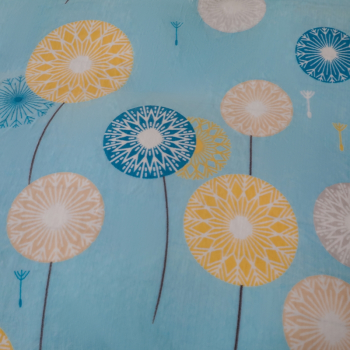 91家纺网 家纺一手货源 找家纺 畅畅 2023新款加厚260克全消光牛奶棉印花臻棉绒四件套 夏日幽香兰