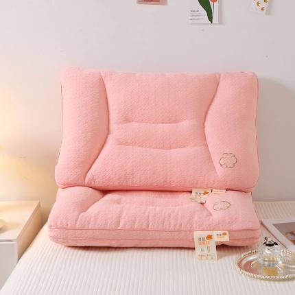 91家纺网 家纺一手货源 找家纺 (总) 糖果枕芯 2023新款山茶花护颈空气枕芯枕头