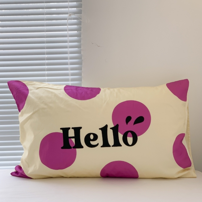 91家纺网 家纺一手货源 找家纺 （总）昔可 2023新款全棉大版数码印花单枕套