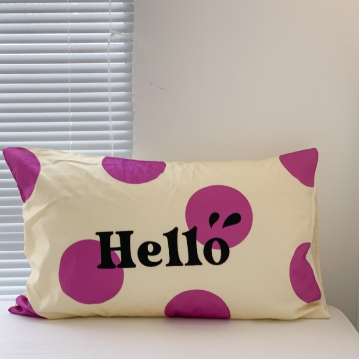 91家纺网 家纺一手货源 找家纺 （总）昔可 2023新款全棉大版数码印花单枕套