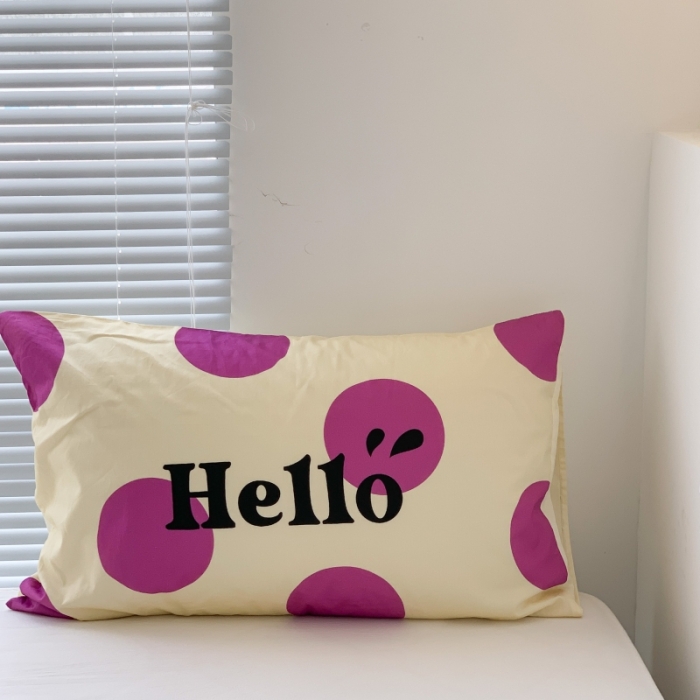 91家纺网 家纺一手货源 找家纺 （总）昔可 2023新款全棉大版数码印花单枕套