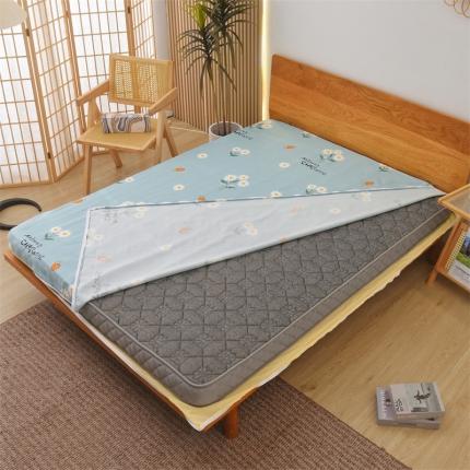 91家纺网 家纺一手货源 找家纺 （总）凌云 2025新款棉加绒全棉宝宝绒大床款床垫套