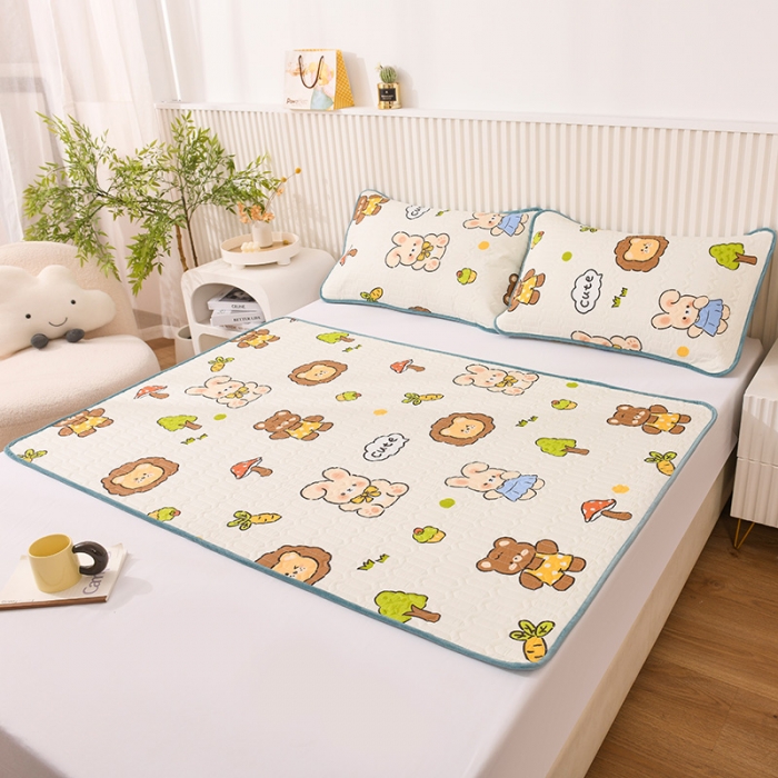 91家纺网 家纺一手货源 找家纺 （总）恋绒 2023新款全棉护理垫防水隔尿垫姨妈垫床盖