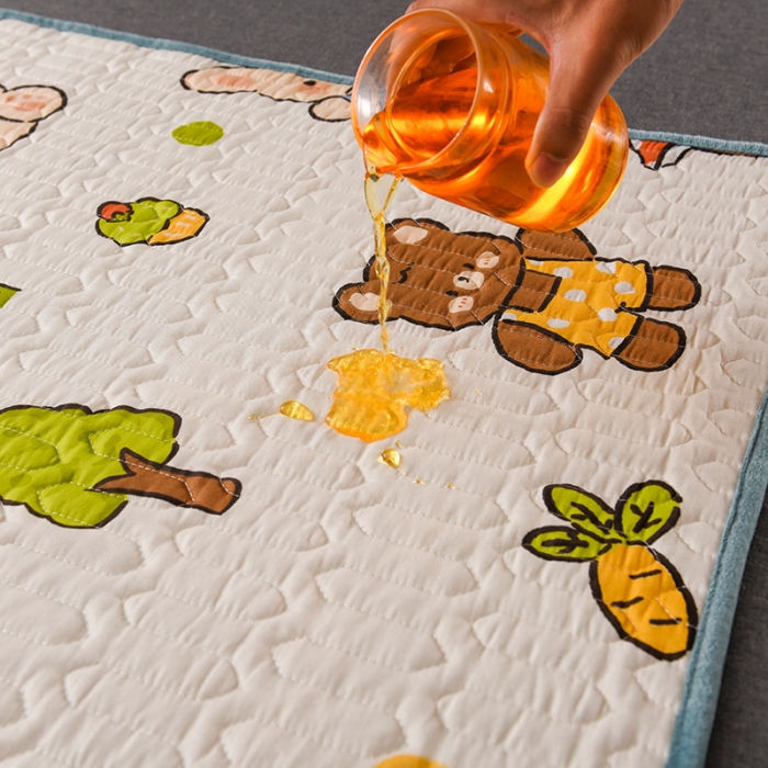 91家纺网 家纺一手货源 找家纺 （总）恋绒 2023新款全棉护理垫防水隔尿垫姨妈垫床盖