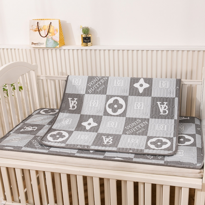 91家纺网 家纺一手货源 找家纺 恋绒 2023新款全棉护理垫防水隔尿垫姨妈垫床盖 格里芬