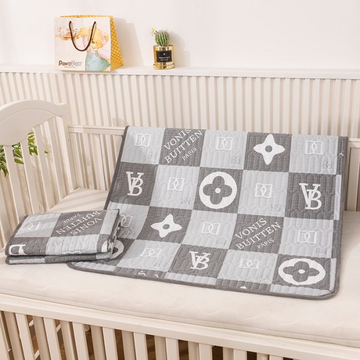 91家纺网 家纺一手货源 找家纺 恋绒 2023新款全棉护理垫防水隔尿垫姨妈垫床盖 格里芬