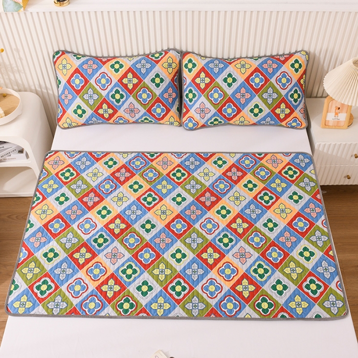 91家纺网 家纺一手货源 找家纺 恋绒 2023新款全棉护理垫防水隔尿垫姨妈垫床盖 克里特