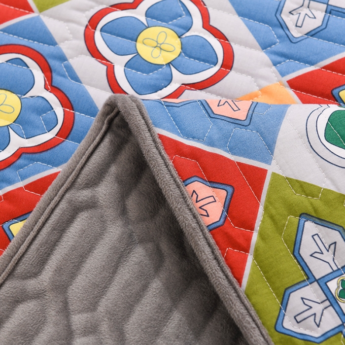 91家纺网 家纺一手货源 找家纺 恋绒 2023新款全棉护理垫防水隔尿垫姨妈垫床盖 克里特