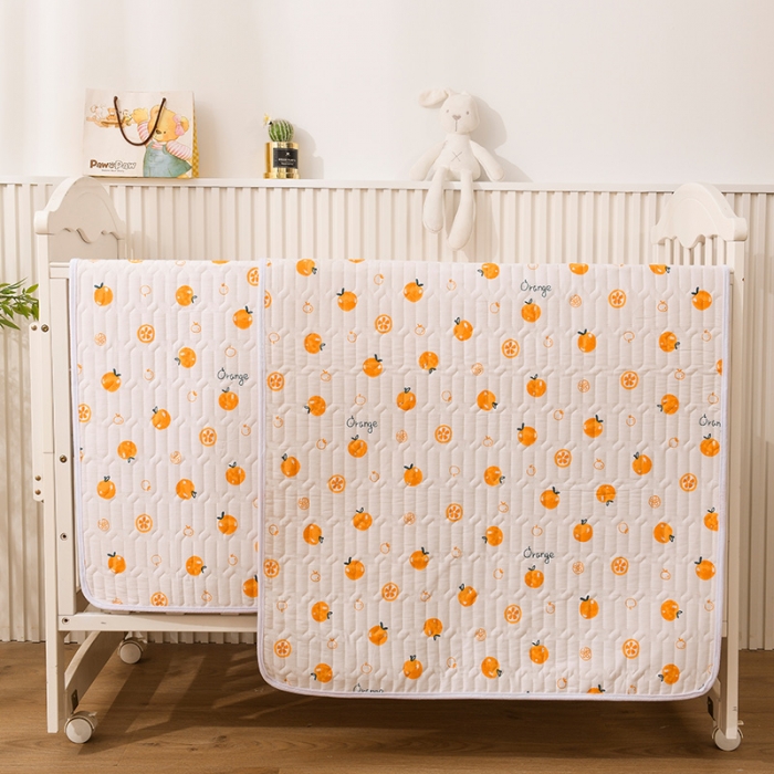 91家纺网 家纺一手货源 找家纺 恋绒 2023新款全棉护理垫防水隔尿垫姨妈垫床盖 漫日之夏