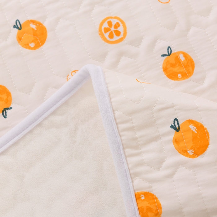 91家纺网 家纺一手货源 找家纺 恋绒 2023新款全棉护理垫防水隔尿垫姨妈垫床盖 漫日之夏