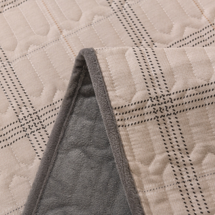 91家纺网 家纺一手货源 找家纺 恋绒 2023新款全棉护理垫防水隔尿垫姨妈垫床盖 美拉德-米