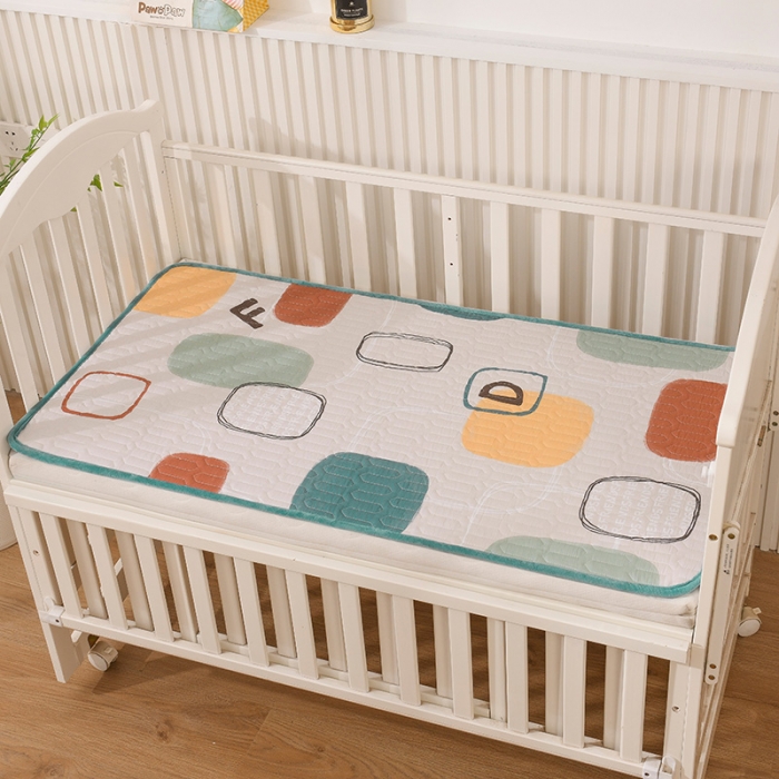 91家纺网 家纺一手货源 找家纺 恋绒 2023新款全棉护理垫防水隔尿垫姨妈垫床盖 玩转色块