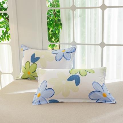 91家纺网 家纺一手货源 找家纺 （总）集布 2023新款12868全棉喷气印花信封枕套