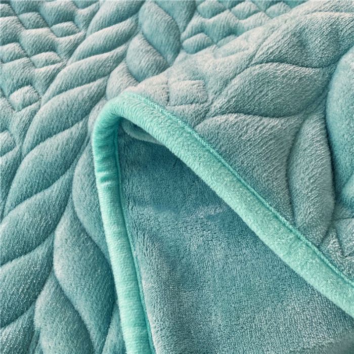 91家纺网 家纺一手货源 找家纺 梦舒羽 2025新款牛奶绒夹棉轻奢枕套枕芯套枕头套 轻奢-浅水兰