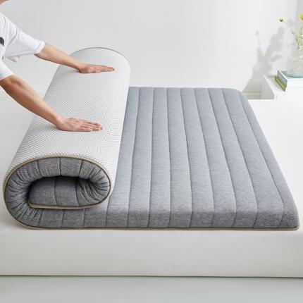 纺孚床垫 2024新款单边乳胶床垫（过年不打烊） 单边乳胶床垫月光灰