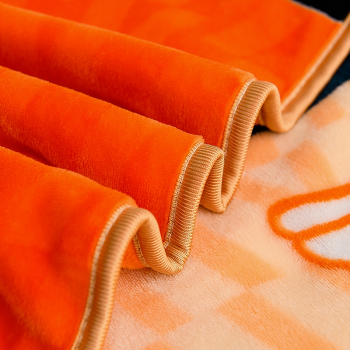 91家纺网 家纺一手货源 找家纺 芯诗曼2025新款8.5斤直播热款高克重牛奶绒法莱绒水晶金貂法莱绒四件套 三生有杏