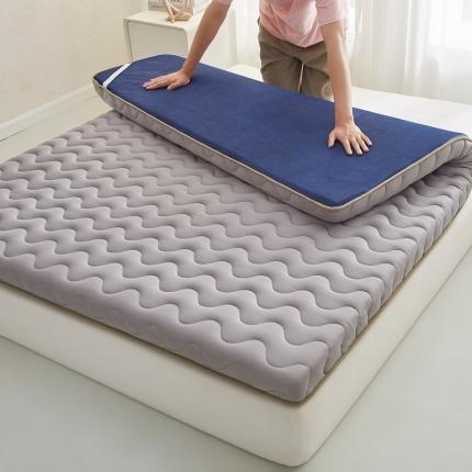 纺孚床垫 2024新款单边乳胶床垫（过年不打烊） 单边乳胶床垫丝带灰