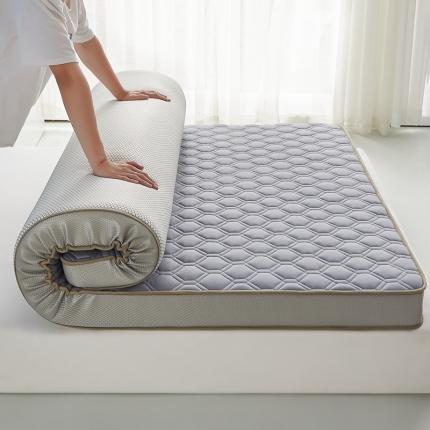 纺孚床垫 2024新款立体乳胶床垫（过年不打烊） 立体乳胶床垫魅力灰