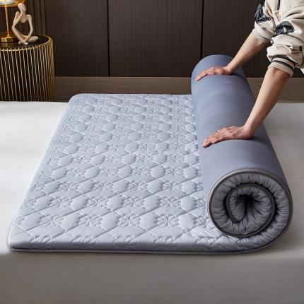 纺孚床垫 2024新款单边乳胶床垫5（过年不打烊） 单边乳胶床垫菊花灰