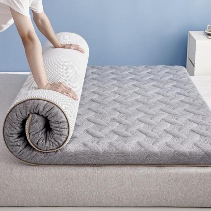 纺孚床垫 2024新款单边乳胶床垫2（过年不打烊） 单边乳胶床垫柳叶灰