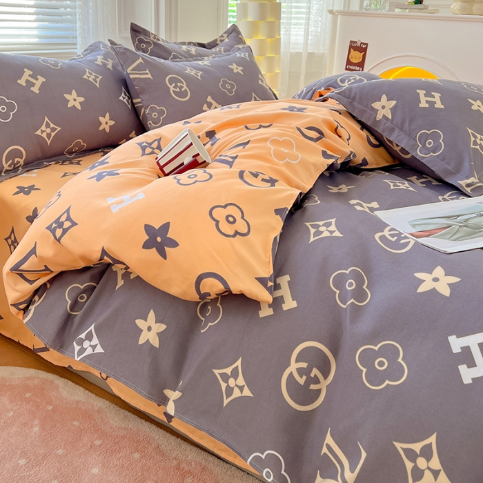 91家纺网 家纺一手货源 找家纺 世爵 2025新款磨毛印花单被套 新泽西