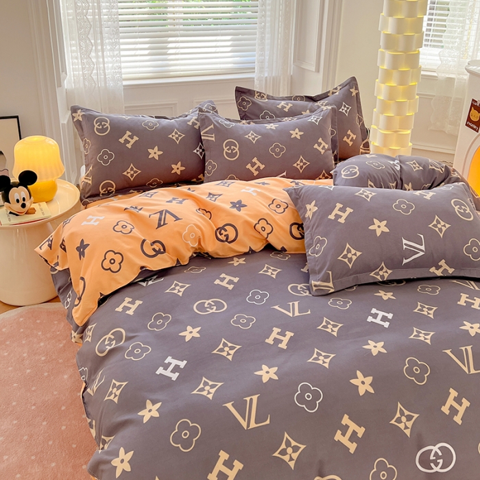 91家纺网 家纺一手货源 找家纺 世爵 2025新款磨毛印花单被套 新泽西