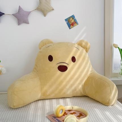 91家纺网 家纺一手货源 找家纺 （总）乐坊 2024新款牛奶绒绣花单人靠垫-风格二