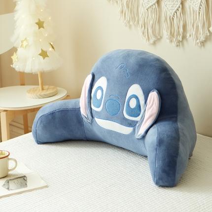 91家纺网 家纺一手货源 找家纺 （总）乐坊 2024新款牛奶绒绣花单人靠垫-风格一