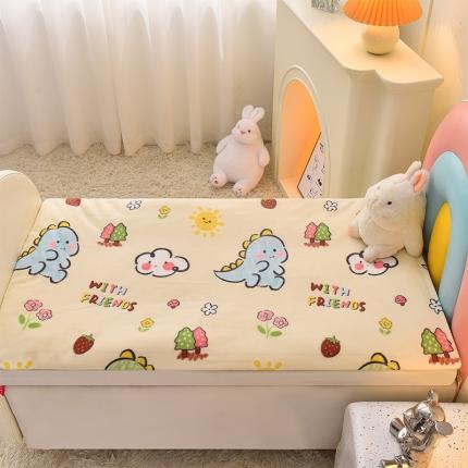 91家纺网 家纺一手货源 找家纺 （总）宝贝优选 2023新款儿童牛奶绒可拆卸床垫床褥儿童床垫