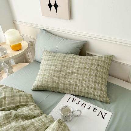 91家纺网 家纺一手货源 找家纺 （总）柠馨 2023新款13376全棉单品枕套