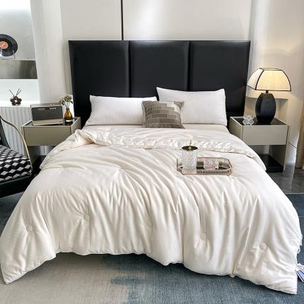 91家纺网 家纺一手货源 找家纺 （总）馨宜 2023新款60S全棉大提花50%大豆被御品大豆被