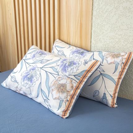 91家纺网 家纺一手货源 找家纺 （总）曼璐家纺 2025新款亲肤水洗棉麻单枕套