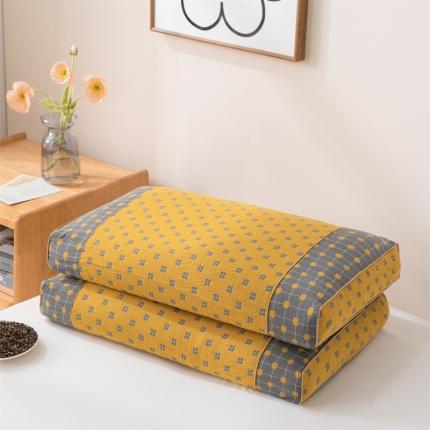 91家纺网 家纺一手货源 找家纺 （总）纽乐 2023新款双层纱荞麦枕