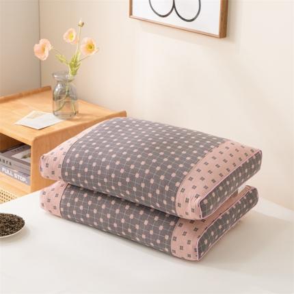 91家纺网 家纺一手货源 找家纺 （总）纽乐 2023新款双层纱荞麦枕