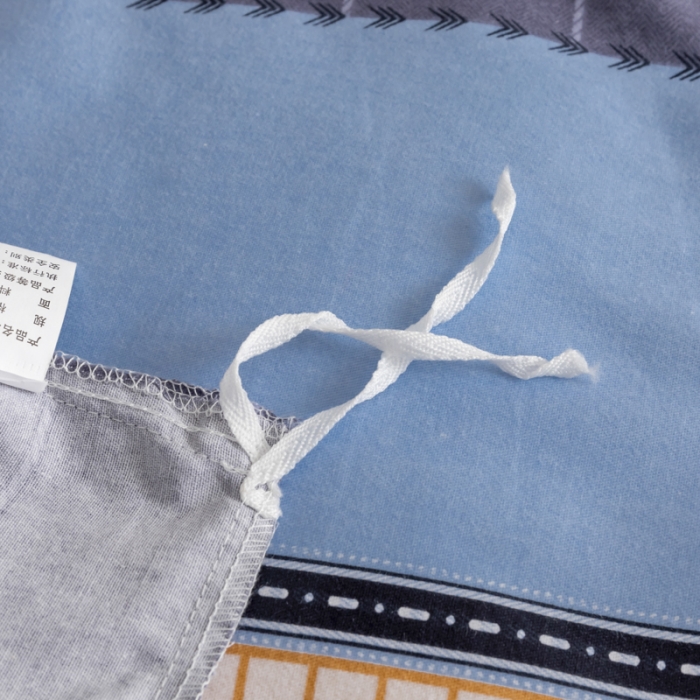 91家纺网 家纺一手货源 找家纺 伊而梦 2023新款全棉磨毛印花四件套系列单品被套 印象派