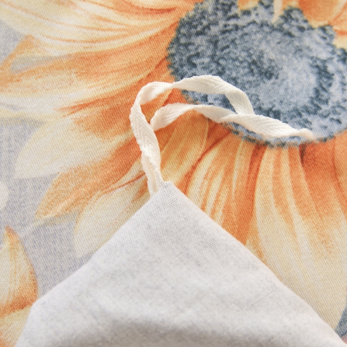 91家纺网 家纺一手货源 找家纺 伊而梦 2023新款全棉磨毛印花四件套系列单品被套 温柔花海-粉