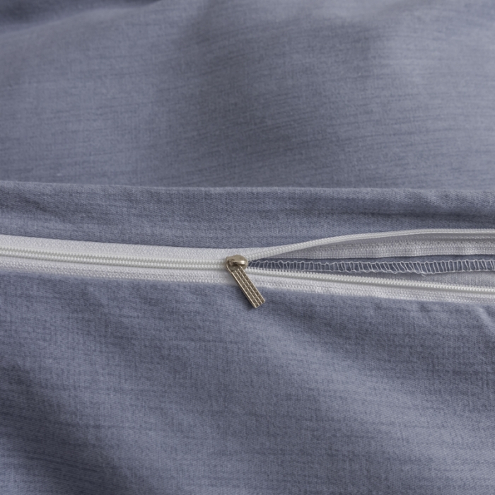 91家纺网 家纺一手货源 找家纺 伊而梦 2023新款全棉磨毛印花四件套系列单品被套 乔纳森-蓝