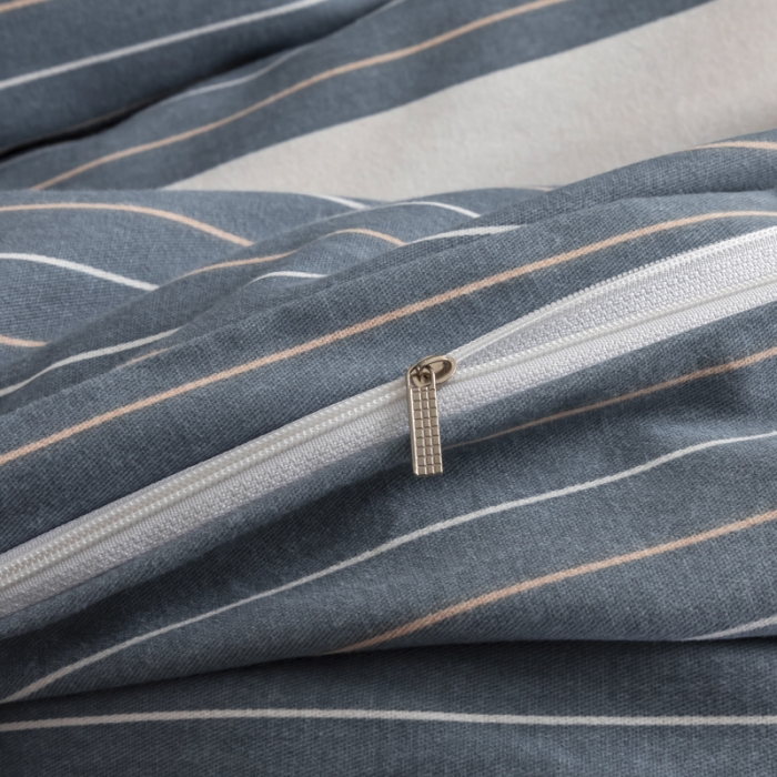 91家纺网 家纺一手货源 找家纺 伊而梦 2023新款全棉磨毛印花四件套系列单品被套 安东尼-绿