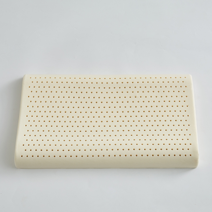 91家纺网 家纺一手货源 找家纺 鼎盛乳胶 2025新款泰国天然乳胶枕成人薄款曲线低枕60*35*5/7