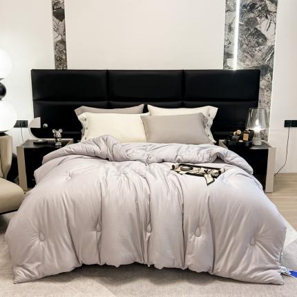 （总）馨宜 2023新款全棉提花蚕丝大豆被冬被春秋被