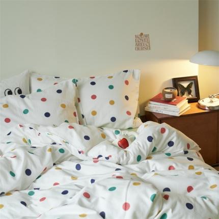 91家纺网 家纺一手货源 找家纺 （总）窝米 2023秋季新品全棉双层纱四件套系列