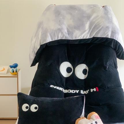 91家纺网 家纺一手货源 找家纺 （总）桃子家居 2023新款A类高克重毛巾绣刺绣米粒美丽绒牛奶绒四件套