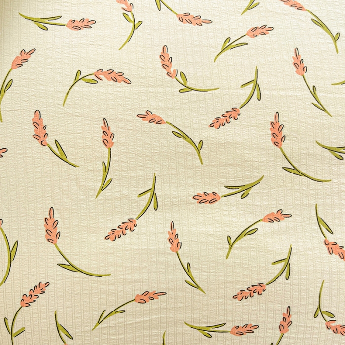 91家纺网 家纺一手货源 找家纺 暖芯优选2023新款超柔有氧小竺提花棉双层纱学生四件套 清风