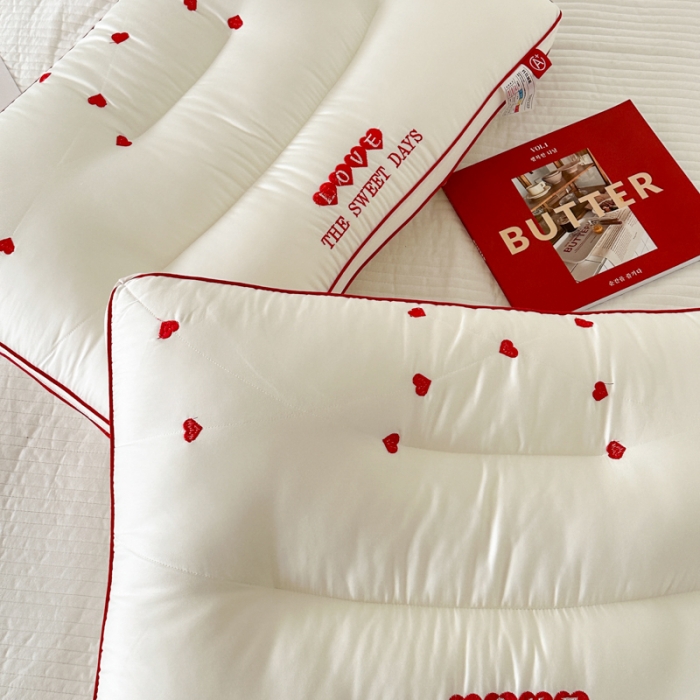 91家纺网 家纺一手货源 找家纺 （总）伟邦枕芯 新款花好月圆护颈枕