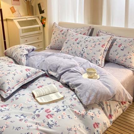 91家纺网 家纺一手货源 找家纺 （总）新印象 2025新款全棉生态磨毛印花四件套