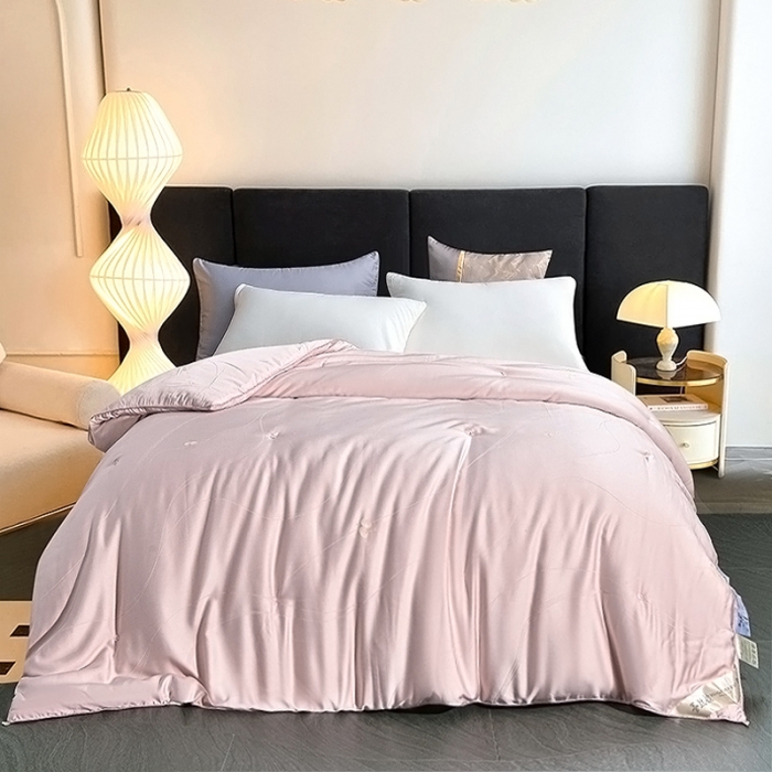 91家纺网 家纺一手货源 找家纺 蝴桐家纺 超柔竹棉柞蚕丝被 保真蚕丝被 夏凉被 春秋被 冬被 婚庆被子