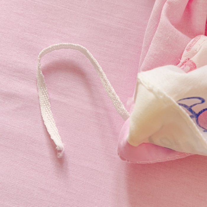 91家纺网 家纺一手货源 找家纺 金丝鸟家纺 2023新款全棉印花三利欧库洛米系列四件套 甜品小兔