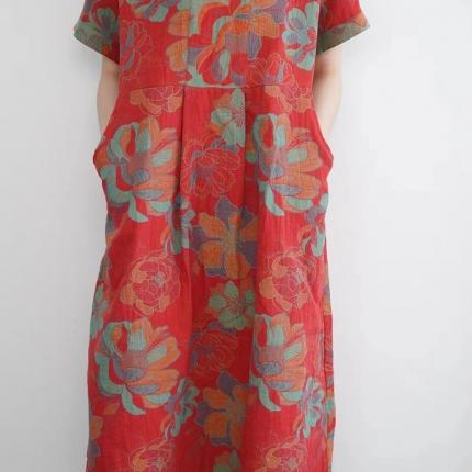 91家纺网 家纺一手货源 找家纺 （总）双层纱家居 2023新款双层纱家居服睡衣-花开富贵