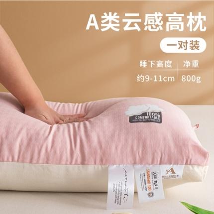 91家纺网 家纺一手货源 找家纺 凡星枕业 2023新款提花云朵全棉枕头枕芯